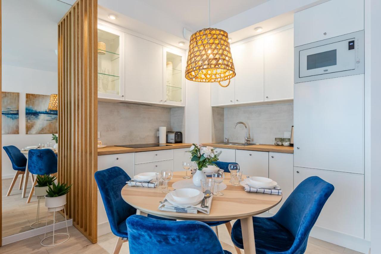 Apartament Blue Door Marina Gdansk Apartment Екстериор снимка