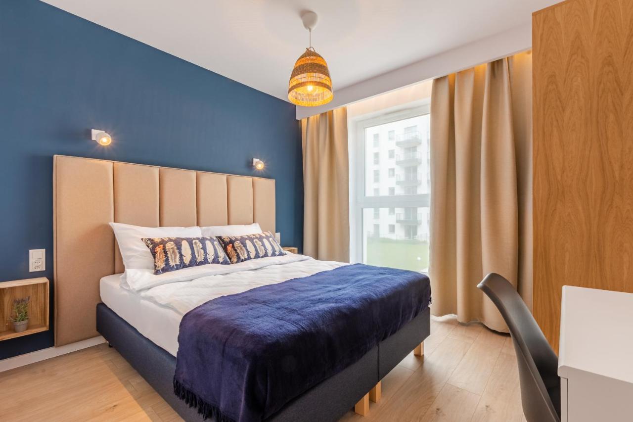 Apartament Blue Door Marina Gdansk Apartment Екстериор снимка